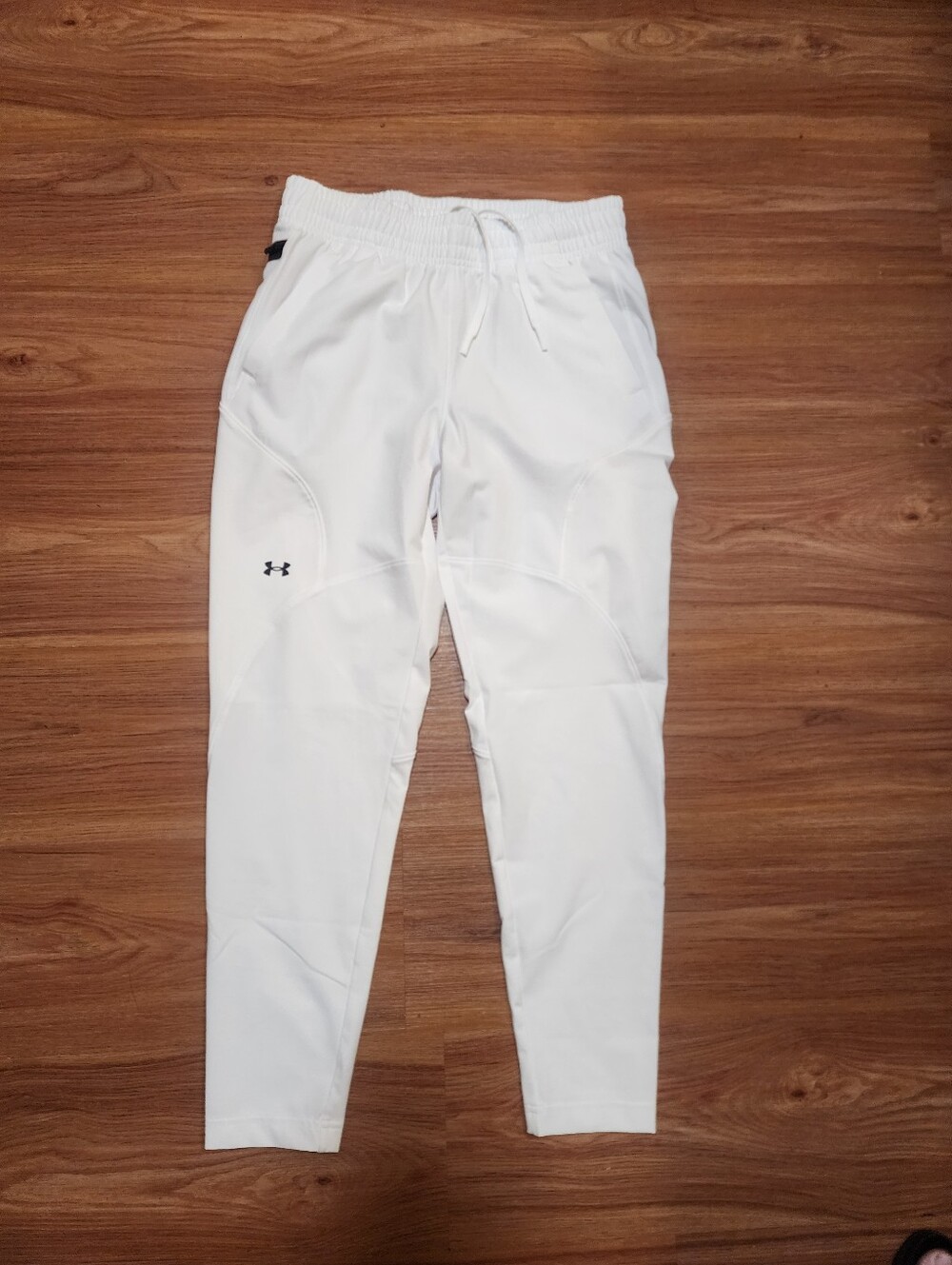 Under Armour White Performance Tapered Joggers